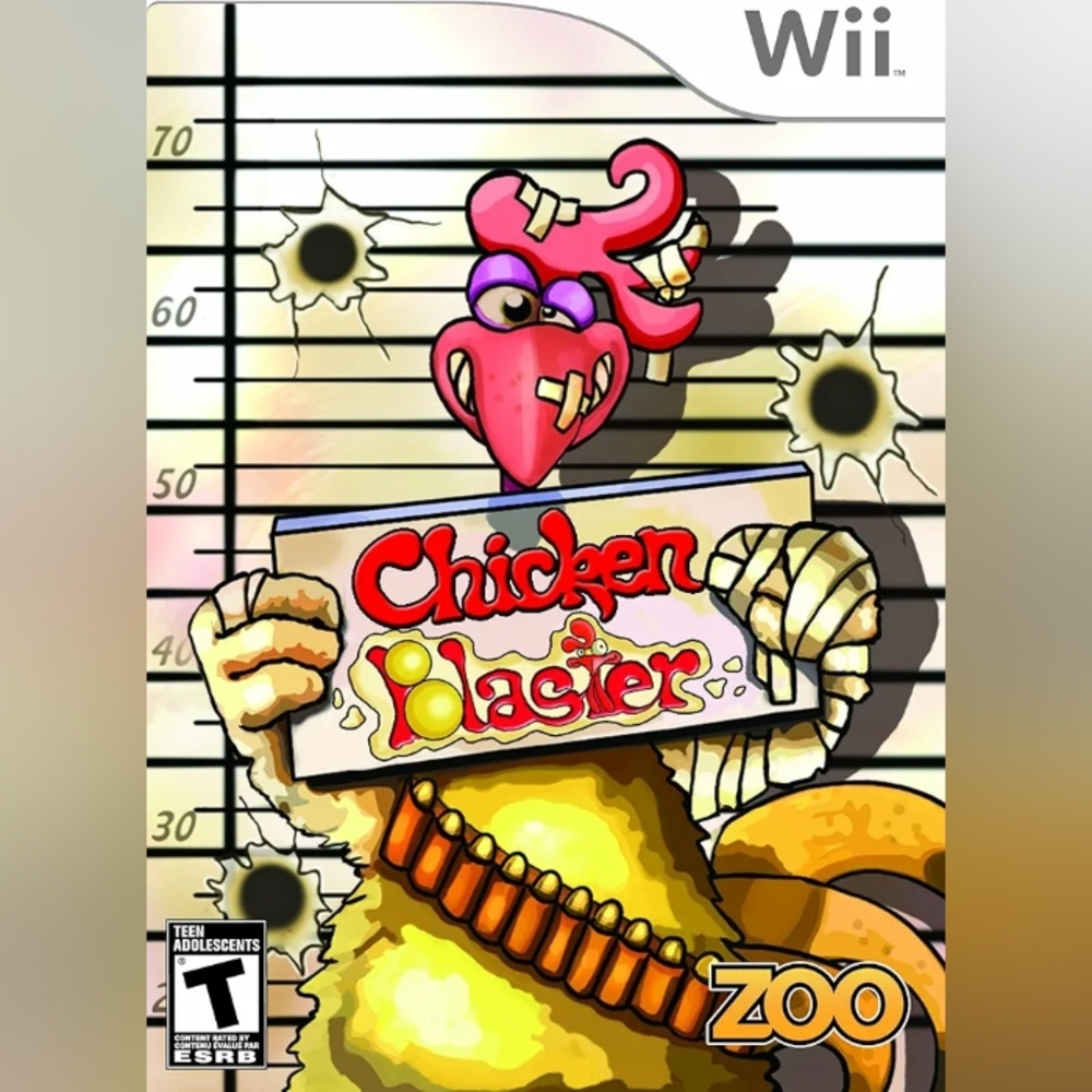 Chicken Blaster 🔥 Nintendo Wii 🕹 Vintage Video Game